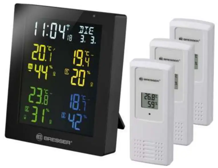 BRESSER 7000024000000 ClimaTemp Hygro DLX Weather Station -