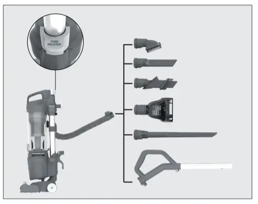 HOOVER H-UPRIGHT300 Upright Vacuum Cleaner - ACCESSORIES5