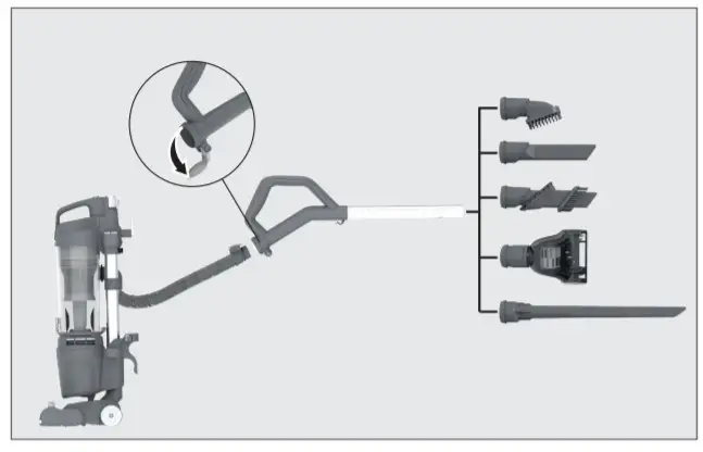 HOOVER H-UPRIGHT300 Upright Vacuum Cleaner - ACCESSORIES7