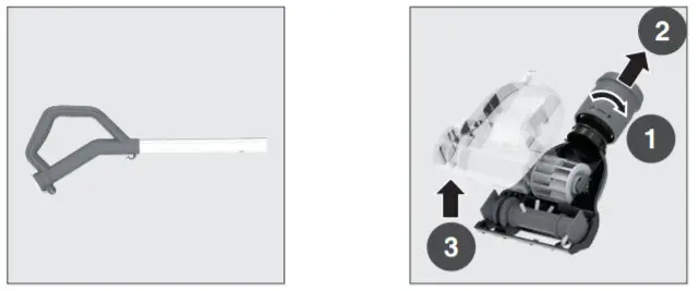 HOOVER H-UPRIGHT300 Upright Vacuum Cleaner - CLEARING A BLOCKAGE2