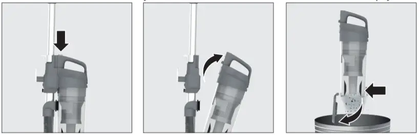 HOOVER H-UPRIGHT300 Upright Vacuum Cleaner - DUST BIN