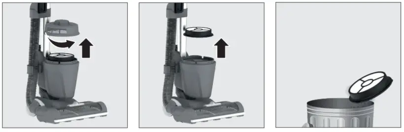 HOOVER H-UPRIGHT300 Upright Vacuum Cleaner - EXHAUST FILTER