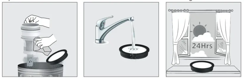 HOOVER H-UPRIGHT300 Upright Vacuum Cleaner - MOTOR FILTER2