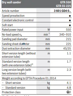 BOSCH-550-55-225-GTR-Professional-Drywall-Sander-4
