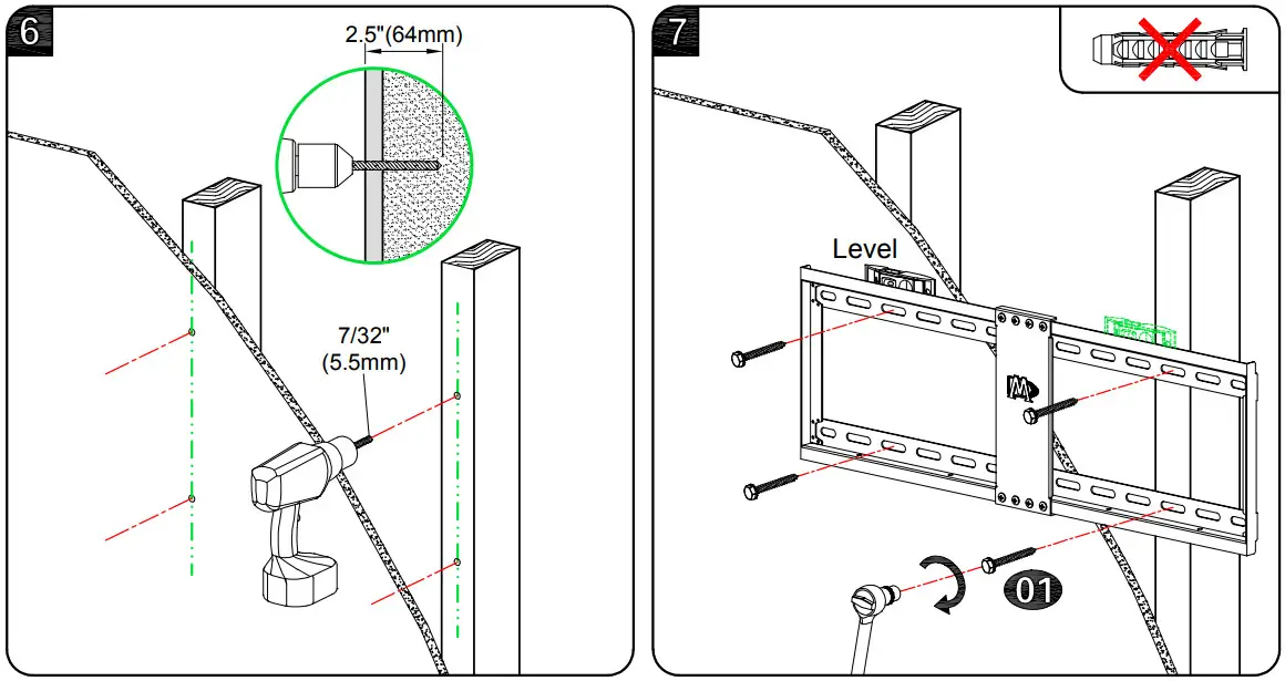 Mounting Dream MD2268 LK Tilt TV Wall Mount - Figure 11