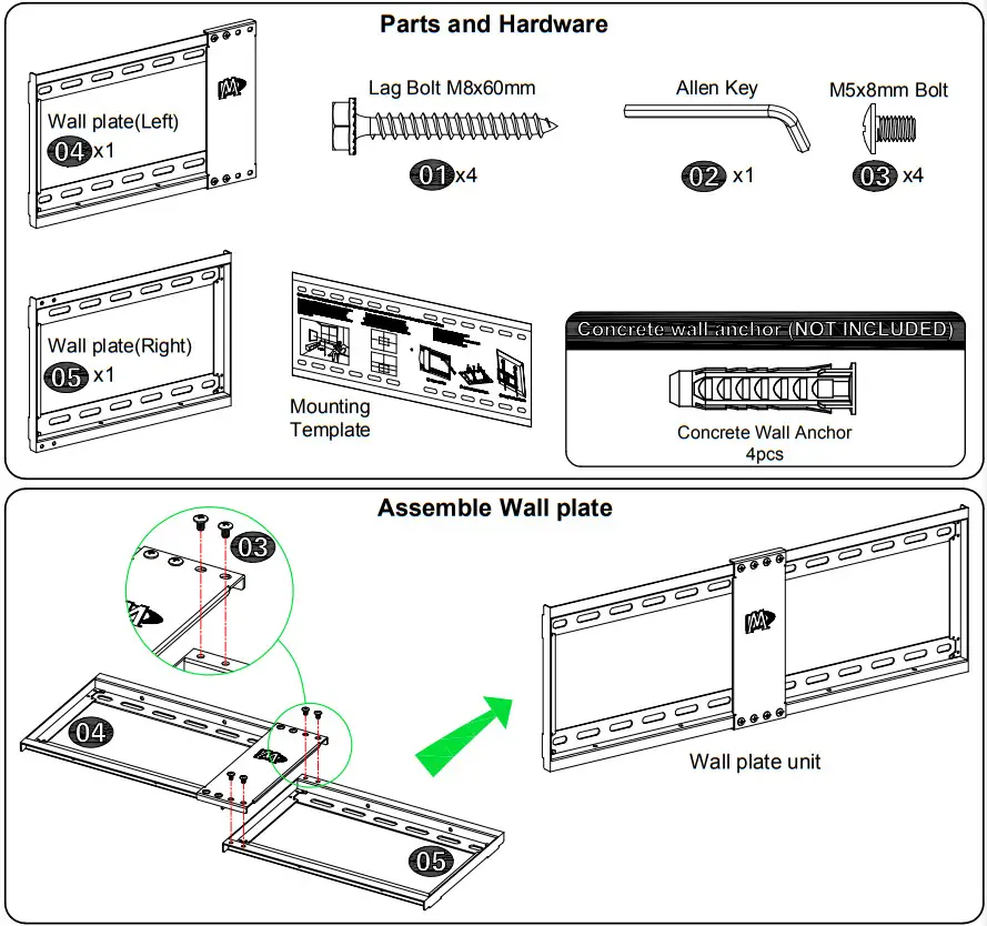 Mounting Dream MD2268 LK Tilt TV Wall Mount - Figure 9