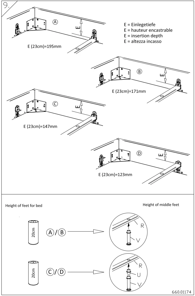 HASENA Silento Upholstered Bed - FIG 5