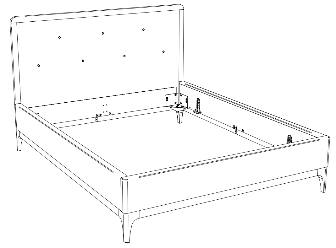 HASENA Silento Upholstered Bed