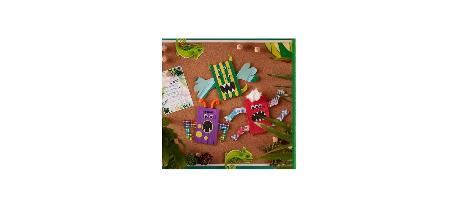 Crayola Popsicle Stick Monster User Guide Crayola Popsicle Stick Monster User Guide