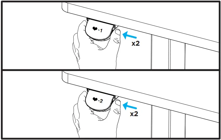 UPLIFT Desk FRM055 Advanced Paddle Keypad - 11
