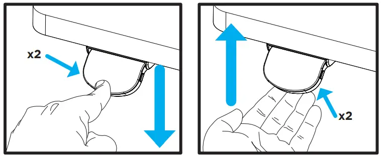 UPLIFT Desk FRM055 Advanced Paddle Keypad - 12