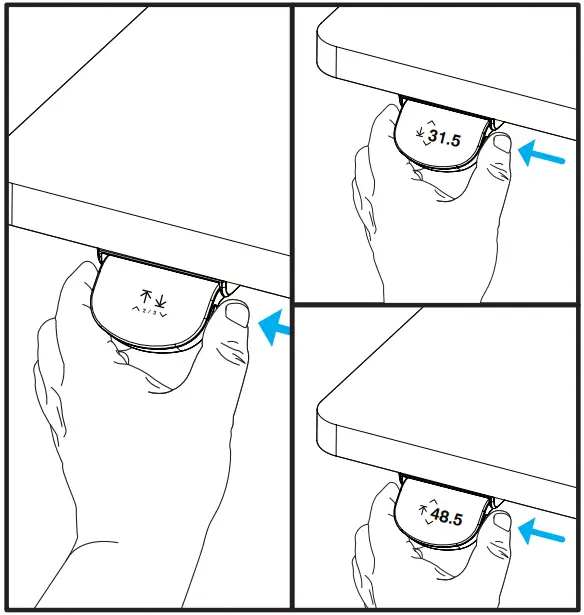 UPLIFT Desk FRM055 Advanced Paddle Keypad - 17