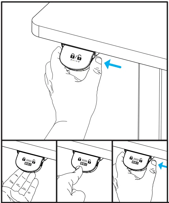 UPLIFT Desk FRM055 Advanced Paddle Keypad - 18