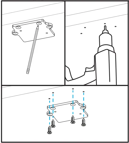 UPLIFT Desk FRM055 Advanced Paddle Keypad - Step 3