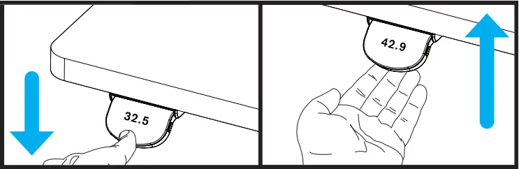 UPLIFT Desk FRM055 Advanced Paddle Keypad - Step8