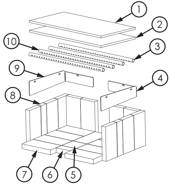 BRECKWELL SW2.5 Large Wood Burning Stove - Figure 26