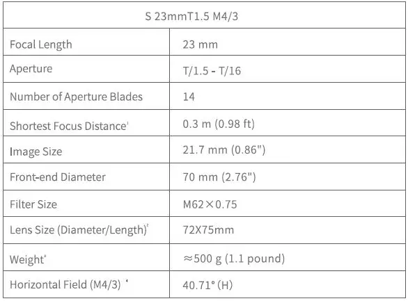 VILTROX-M4-3-Format-S-23mmT1-5-Mount-Cine-Lens-FIG-7