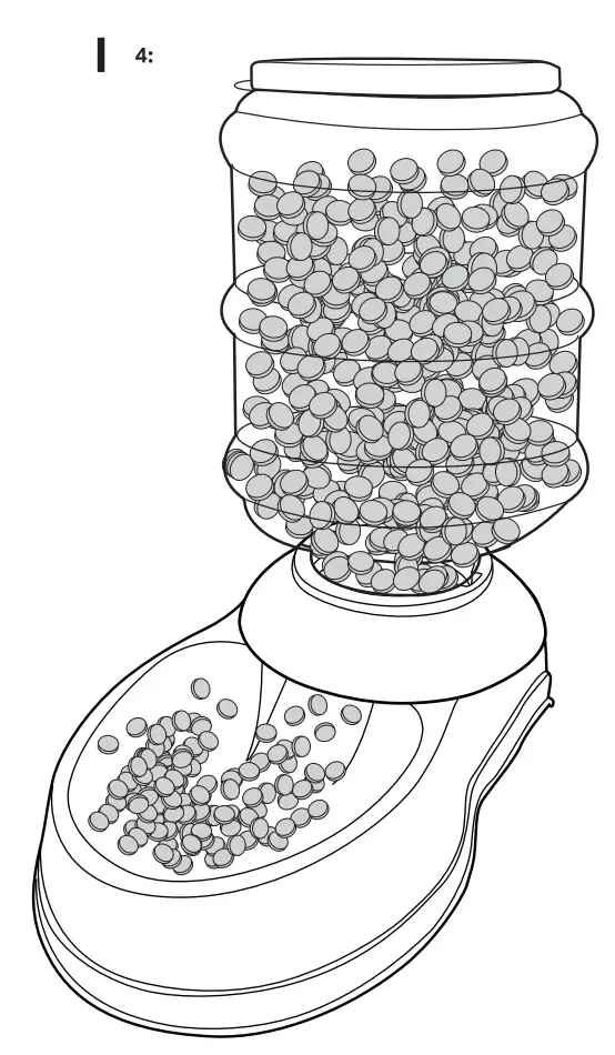 amazon basics B06ZY6Q66G B06ZZC83MG Gravity Pet Feeder and Waterer Bundle-fig4