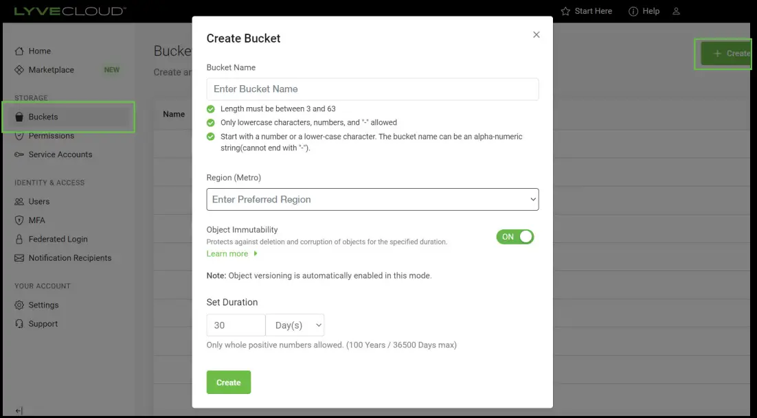 SEAGATE LYVE Cloud Connecting S3 Browser with Cloud fig 1