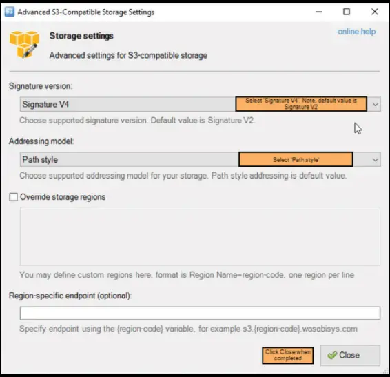 SEAGATE LYVE Cloud Connecting S3 Browser with Cloud fig 6