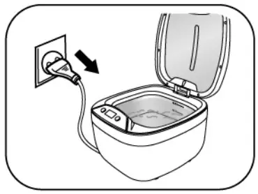 Geti 06424405 Digital Ultrasonic Cleaner GUC 851 - Maintenance and storage 1