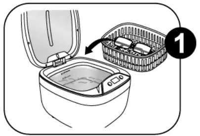 Geti 06424405 Digital Ultrasonic Cleaner GUC 851 - Operation instructions 1