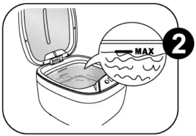 Geti 06424405 Digital Ultrasonic Cleaner GUC 851 - Operation instructions 2