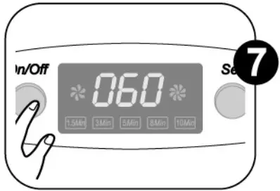 Geti 06424405 Digital Ultrasonic Cleaner GUC 851 - Operation instructions 7