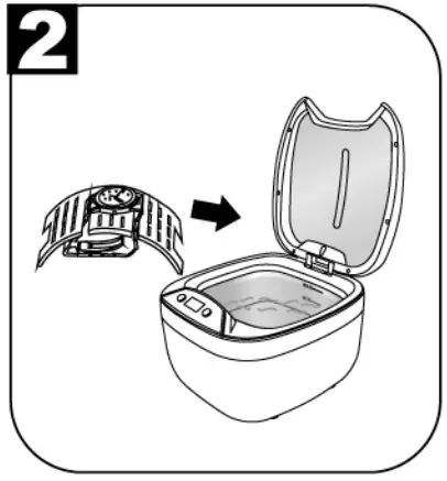 Geti 06424405 Digital Ultrasonic Cleaner GUC 851 - accessories 2