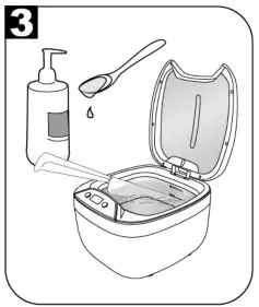 Geti 06424405 Digital Ultrasonic Cleaner GUC 851 - accessories 3