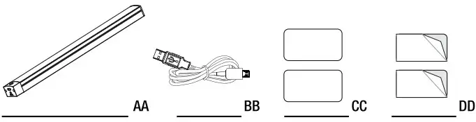 FEIT Electric UCL16.5 Rechargeable LED Under Cabinet Light-5