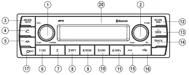 Compass Systems MA132 Vehicle Audio System - fig3