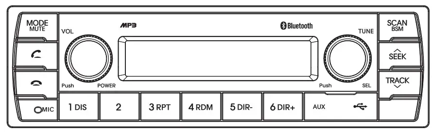 Compass Systems MA132 Vehicle Audio System