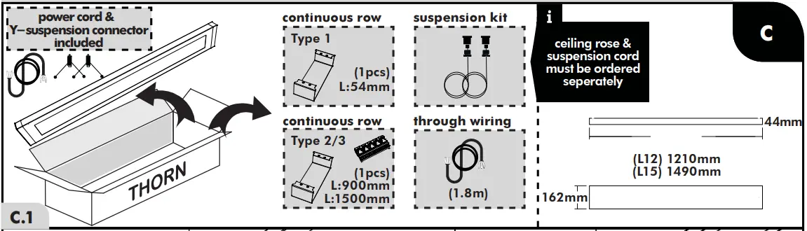 Punch 3 LRO (MSP) “Suspended continuous row”