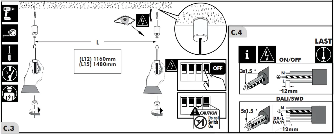 Punch 3 LRO (MSP) “Suspended continuous row”