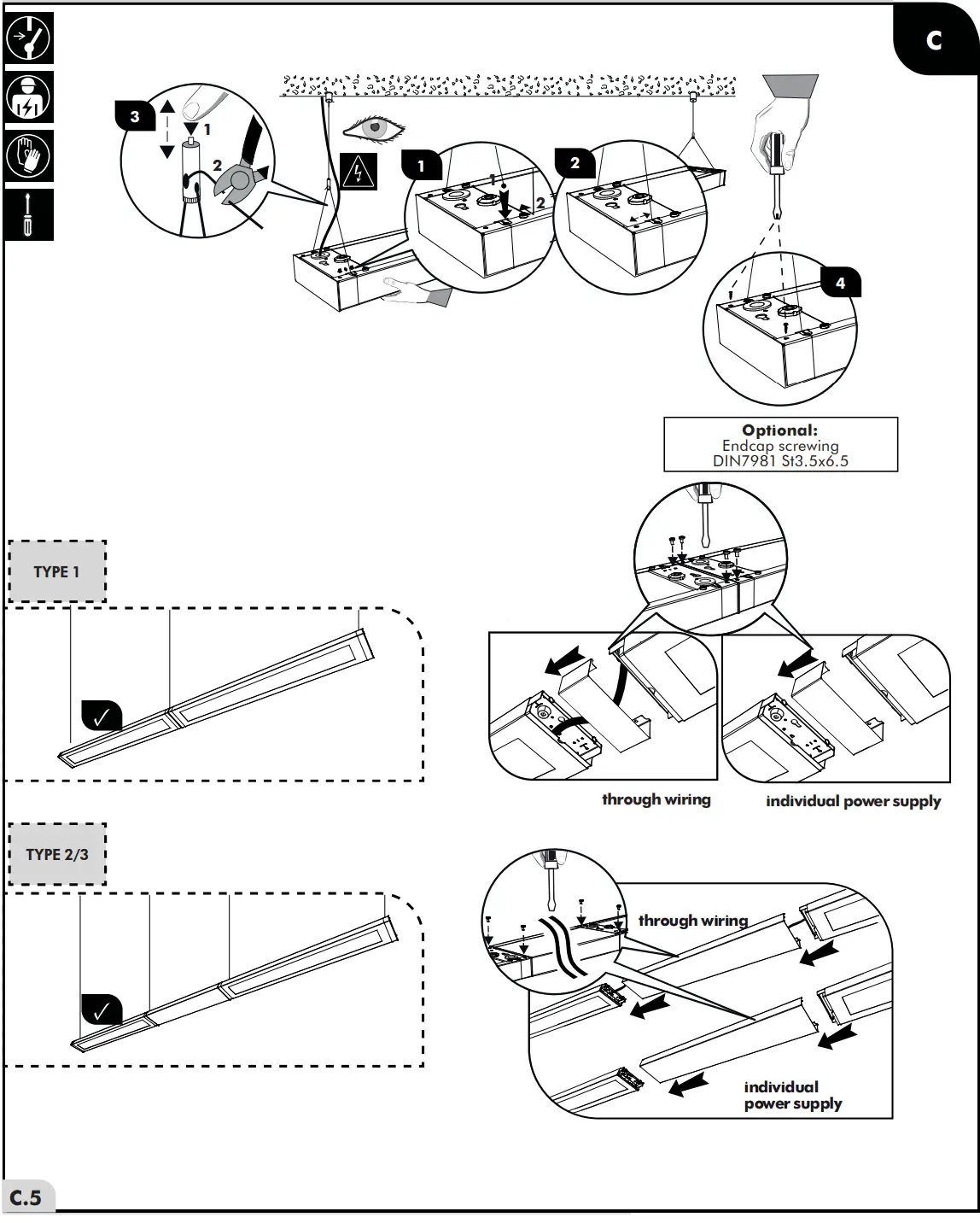 Punch 3 LRO (MSP) “Suspended continuous row”