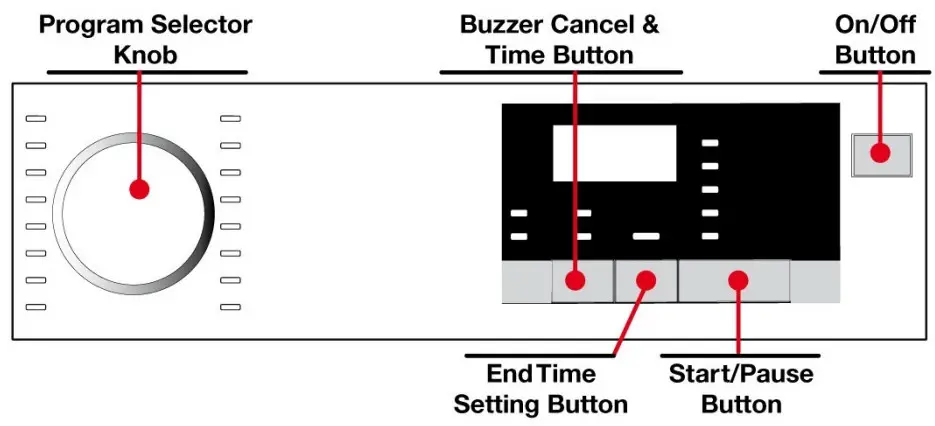 beco 24 Front-Load Heat Pump Ventless Dryer HPD24412W -