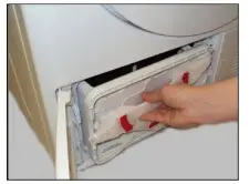 beco 24 Front-Load Heat Pump Ventless Dryer HPD24412W -5