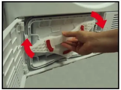 beco 24 Front-Load Heat Pump Ventless Dryer HPD24412W -8