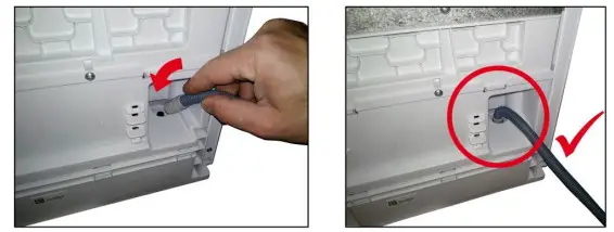 beco 24 Front-Load Heat Pump Ventless Dryer HPD24412W -9