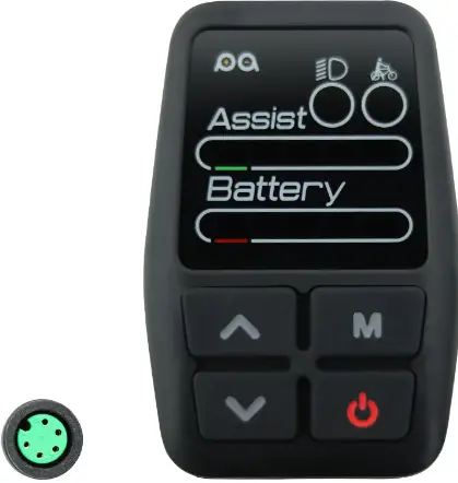 EUNorau CDE8 BBS-ENA Series Kit 36V-48V-52V E8 LED Display-FIG1