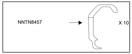 Motorola Solutions NNTN8385 Y -REPLACEMENT PARTS