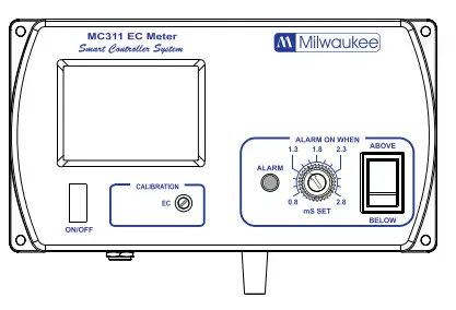 Milwaukee MC311 Conductivity Controller - setpoint