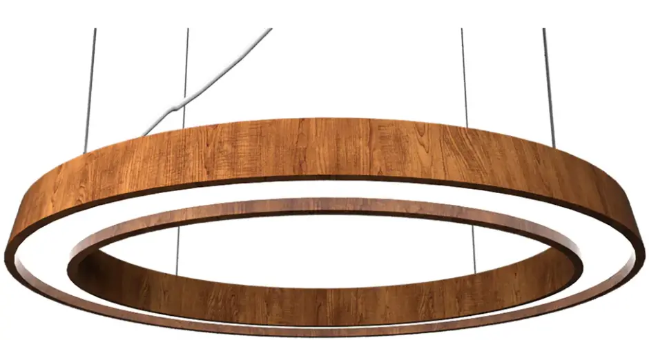 ACCORD LIGHTING 1321LED 20 Inch LED Pendant Conical Ova