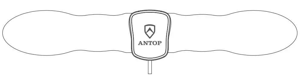 Antop At-140 Paper Thin Indoor Tv Antenna User Manual