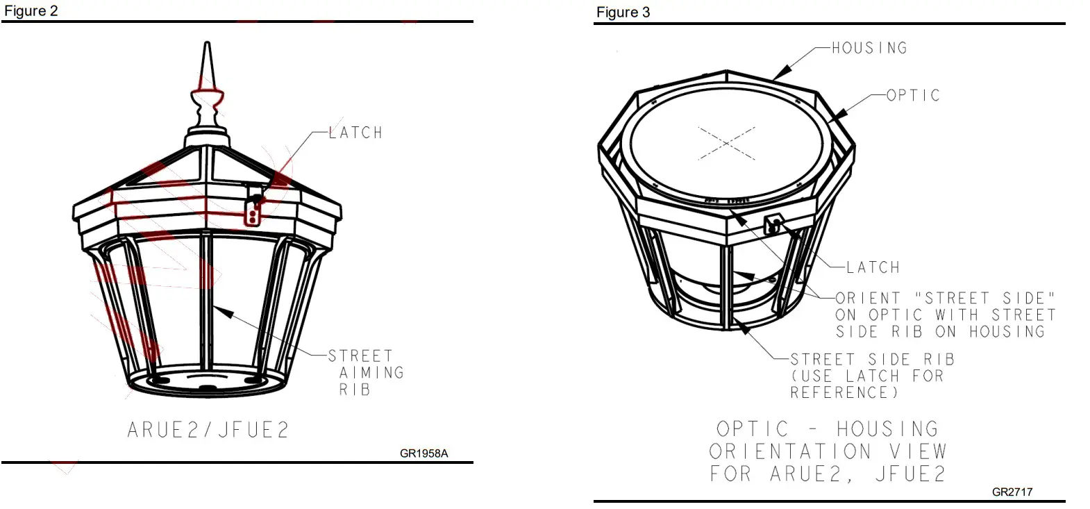 HOLOPHANE ARE2 1312513 Taft LED Post top Lanterns - FIGURE 9