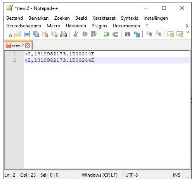 inepro Red Spider RFID Reader - app