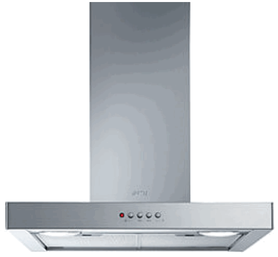 Smeg KSM24XU 24 Inch Stainless Steel Decorative Wall Hood