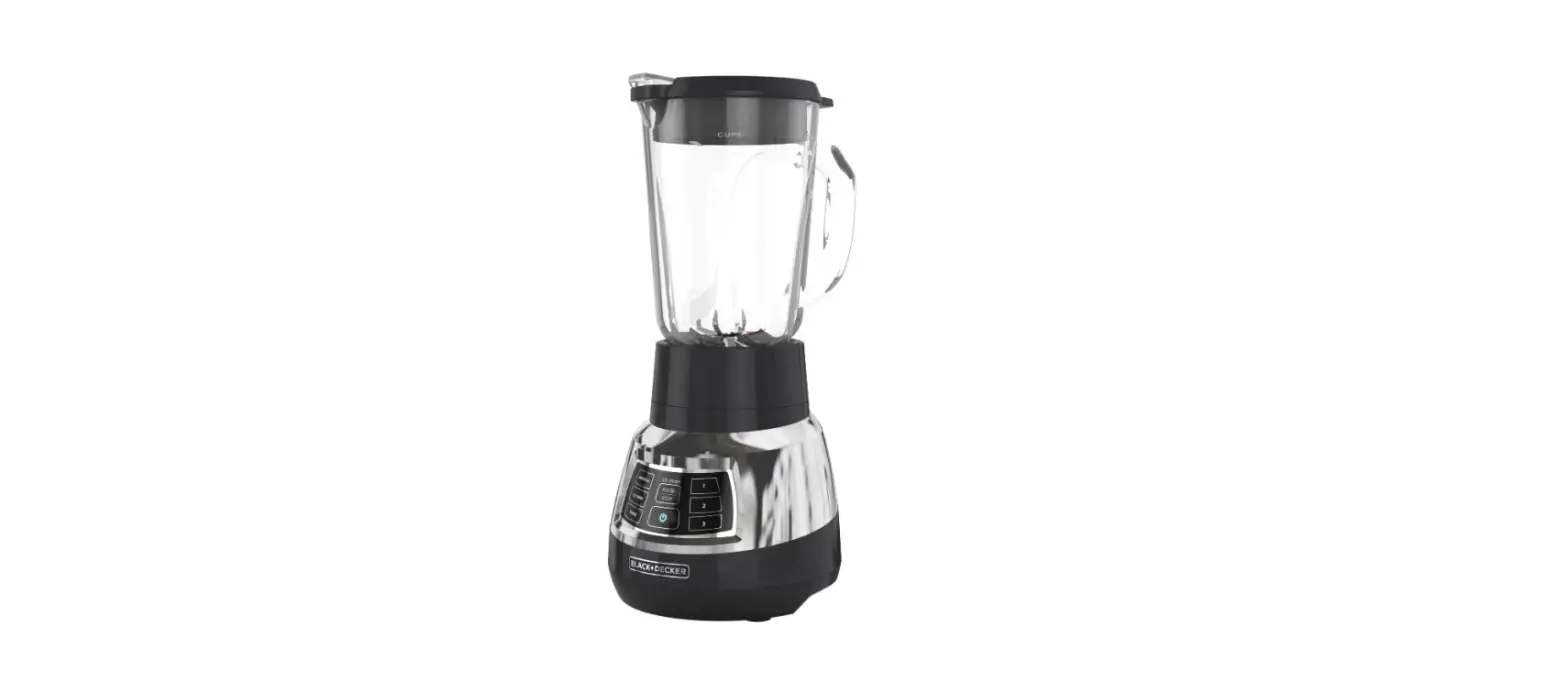 Black Decker Bl1400dg-p Quiet With Cyclone Glass Jar Blender Instruction Manual