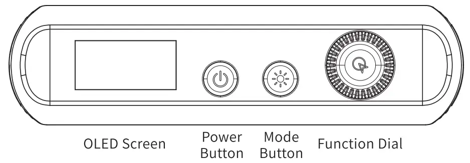 YC ONION Energy Tube Pro 120 Video Light fig 1